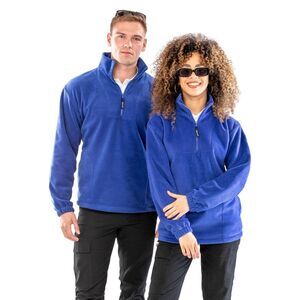 Result Unlined Active 1/4 Zip Anti-Pilling Fleece Top / Forest Green